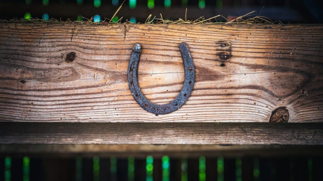 Podkova jako symbol štěstí