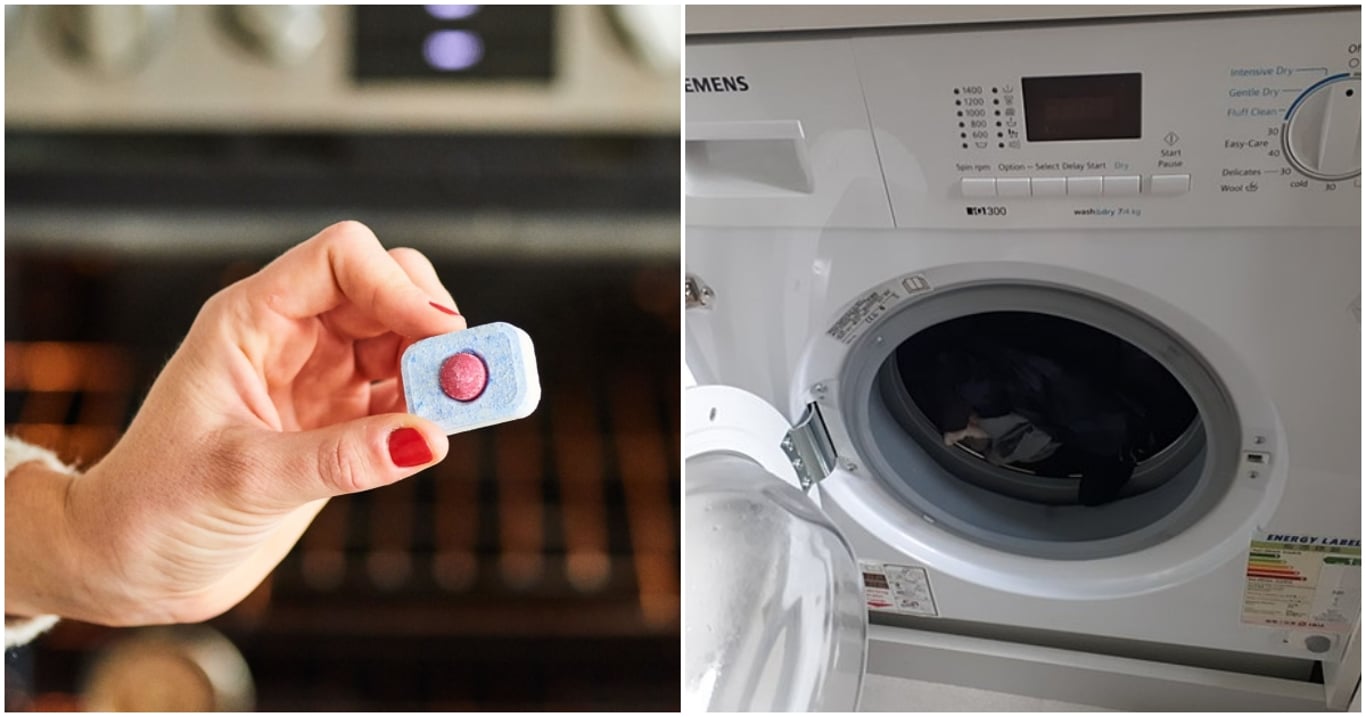 Jeden neobvyklý pokus změnil celý způsob praní. Tableta na nádobí udělala víc, než slibují drahé prostředky