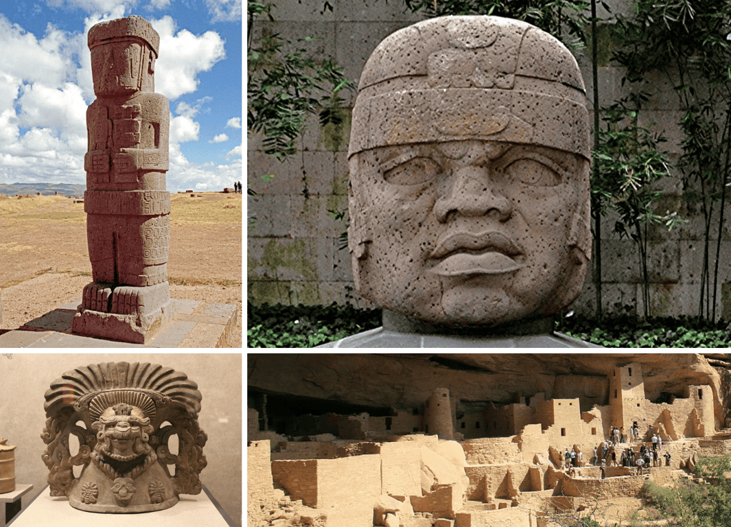 Prastaré civilizace Ameriky: tajemné kultury, které vzkvétaly dávno před Mayi a Aztéky