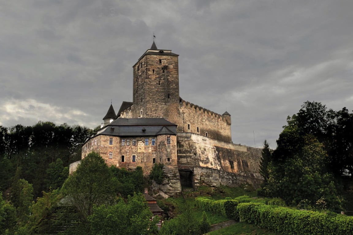 strašidelný hrad