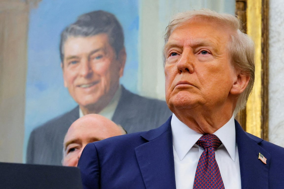 Trumpovy hrozby zabraly. Kanadské Ontario stáhne reklamu s Reaganem kritizující cla