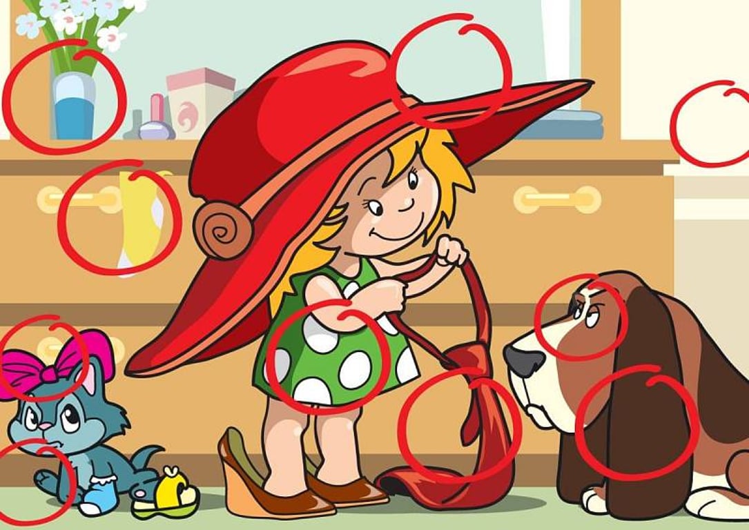Zkuste najít 10 rozdílů: Test vaší vnímavosti a pozorovacích schopností
