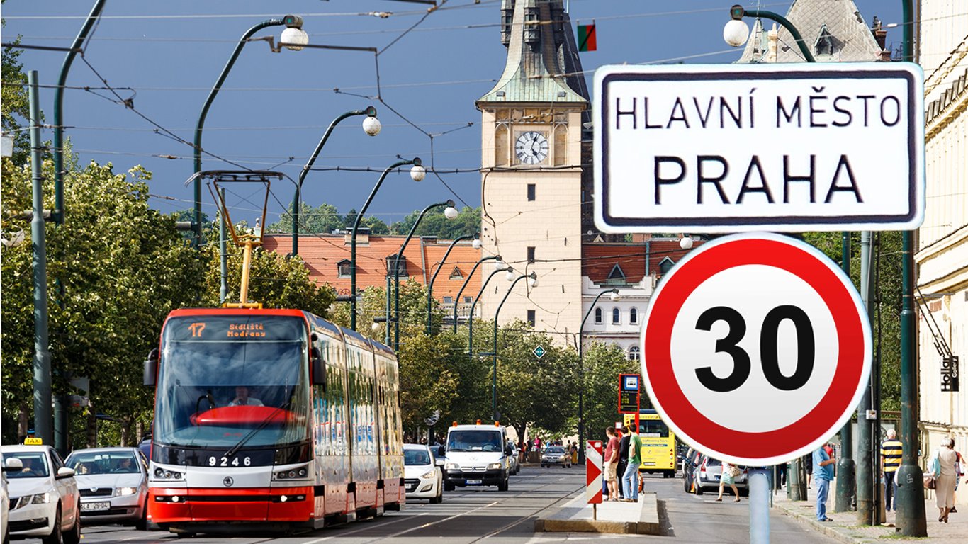 Nové nařízení EU: Maximální rychlost 30 km/h v městech a obcích. Řidiči se bouří proti „absurdnímu“ návrhu