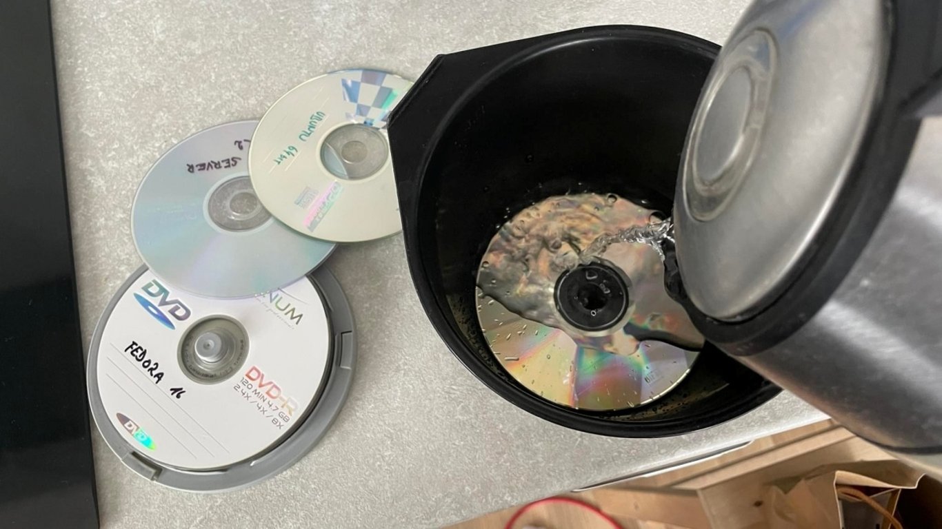 Originální ozdoby ze starých CD