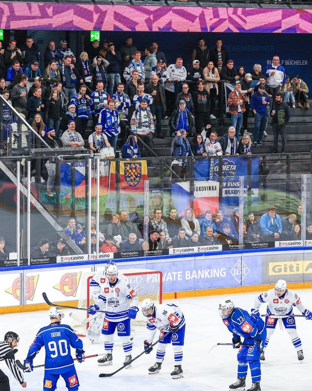 Hokejisté Brna vyhráli ve švýcarském Zugu a jsou v play off