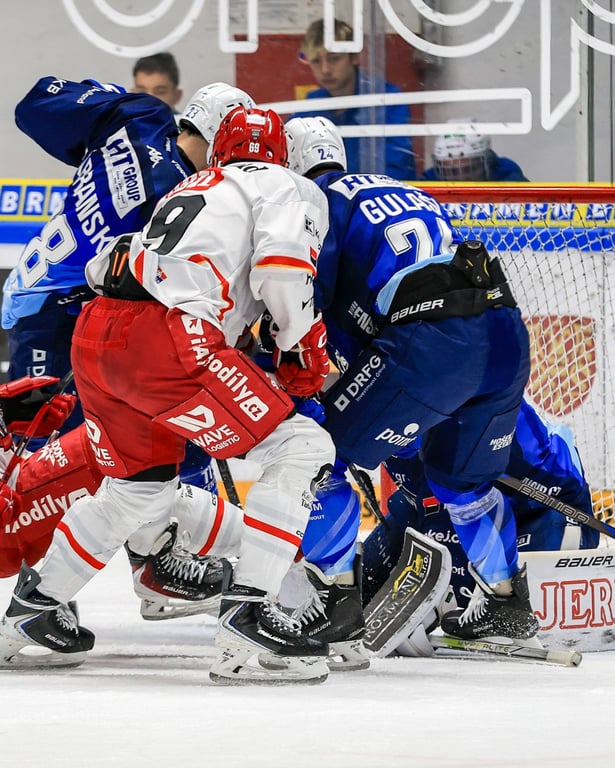 Hokejisté Hradce otočili zápas v Brně, výhru 2:1 zařídil jubilant Jergl