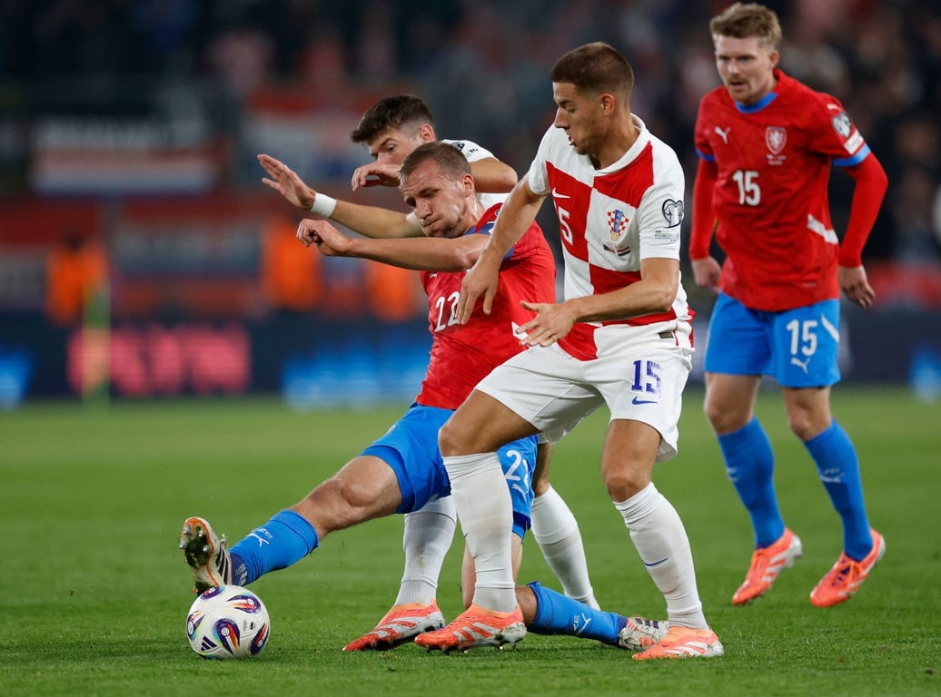 Česko - Chorvatsko 0:0. Zápas podzimu branku nepřinesl, Češi ztráceli síly
