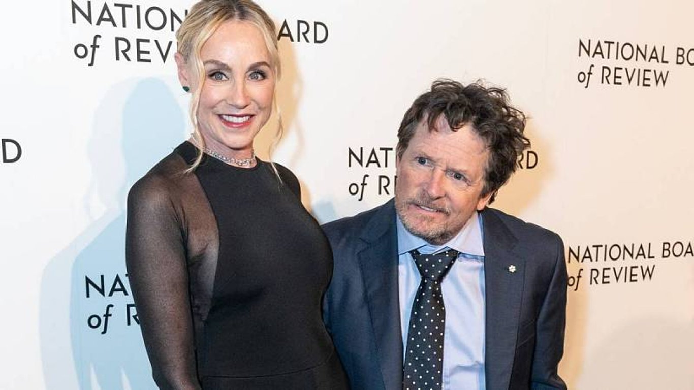 Tracy Pollan a Michael J. Fox. 2024