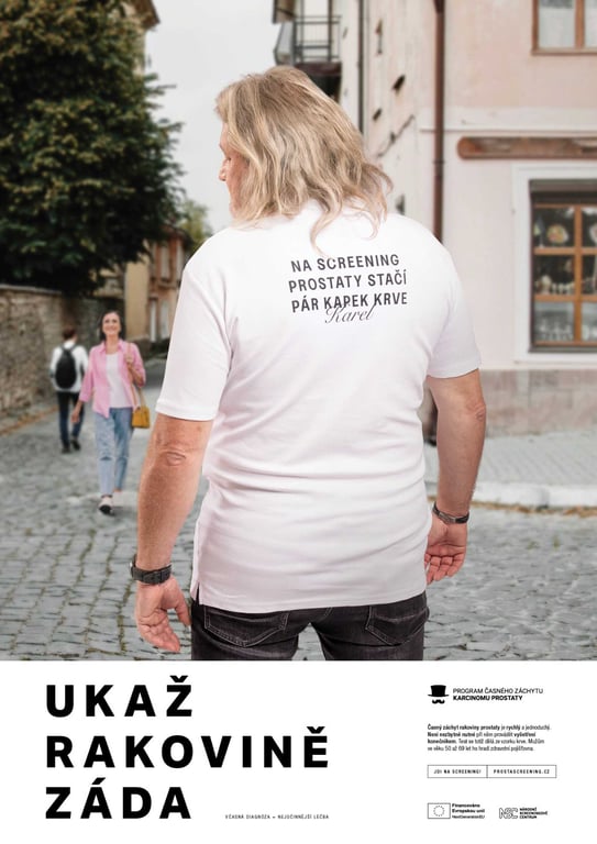 Kampaň Ukaž rakovině záda, FOTO: ÚZIS