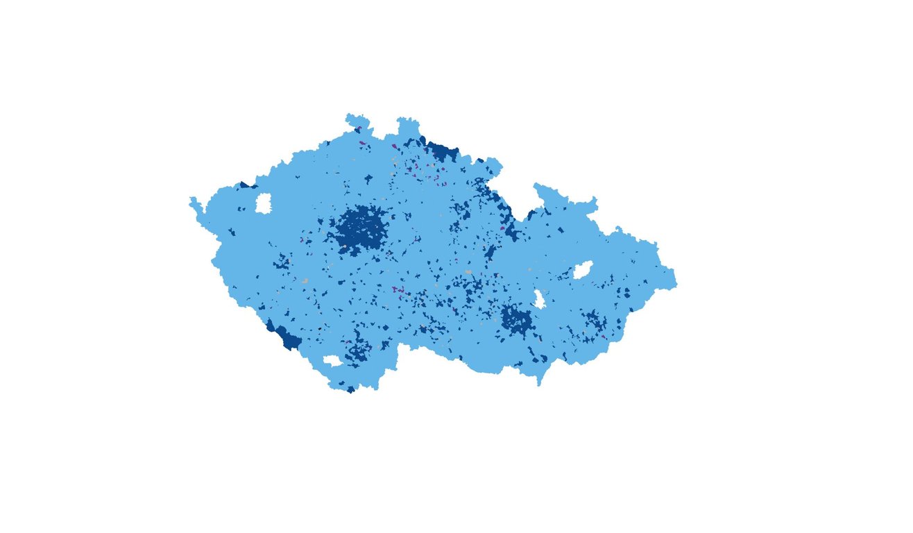Přebarvená země. Proklikejte si, jak volili vaši sousedé v nejpodrobnější mapě okrsků