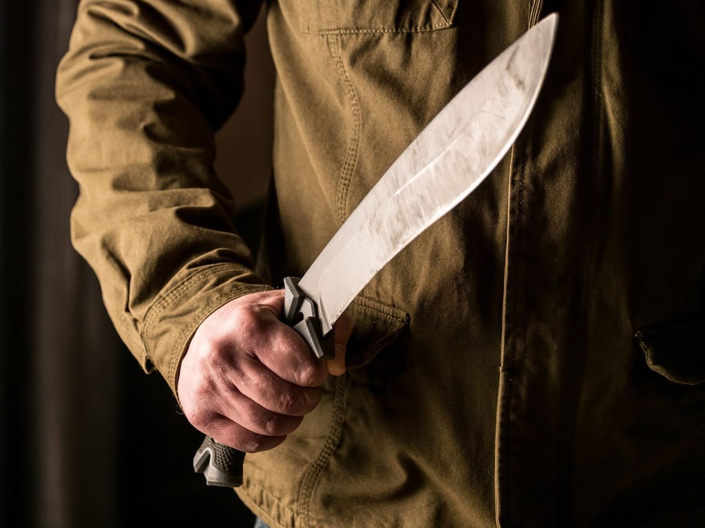 „Asi mi usekl prst.“ Bizarní oslava propuštěného vězně skončila útokem mačetou