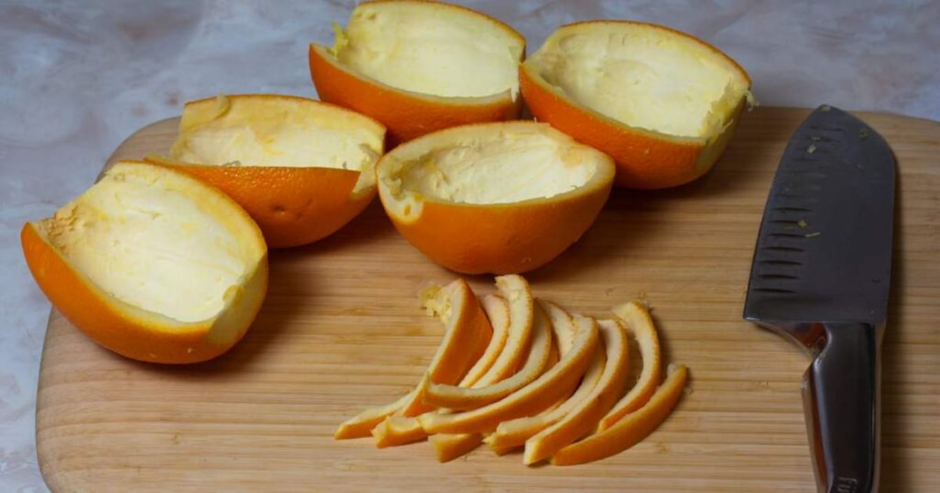 Tento výborný trik s pomerančovou kůrou nezná většina lidí. Toto využití vám ušetří spoustu peněz