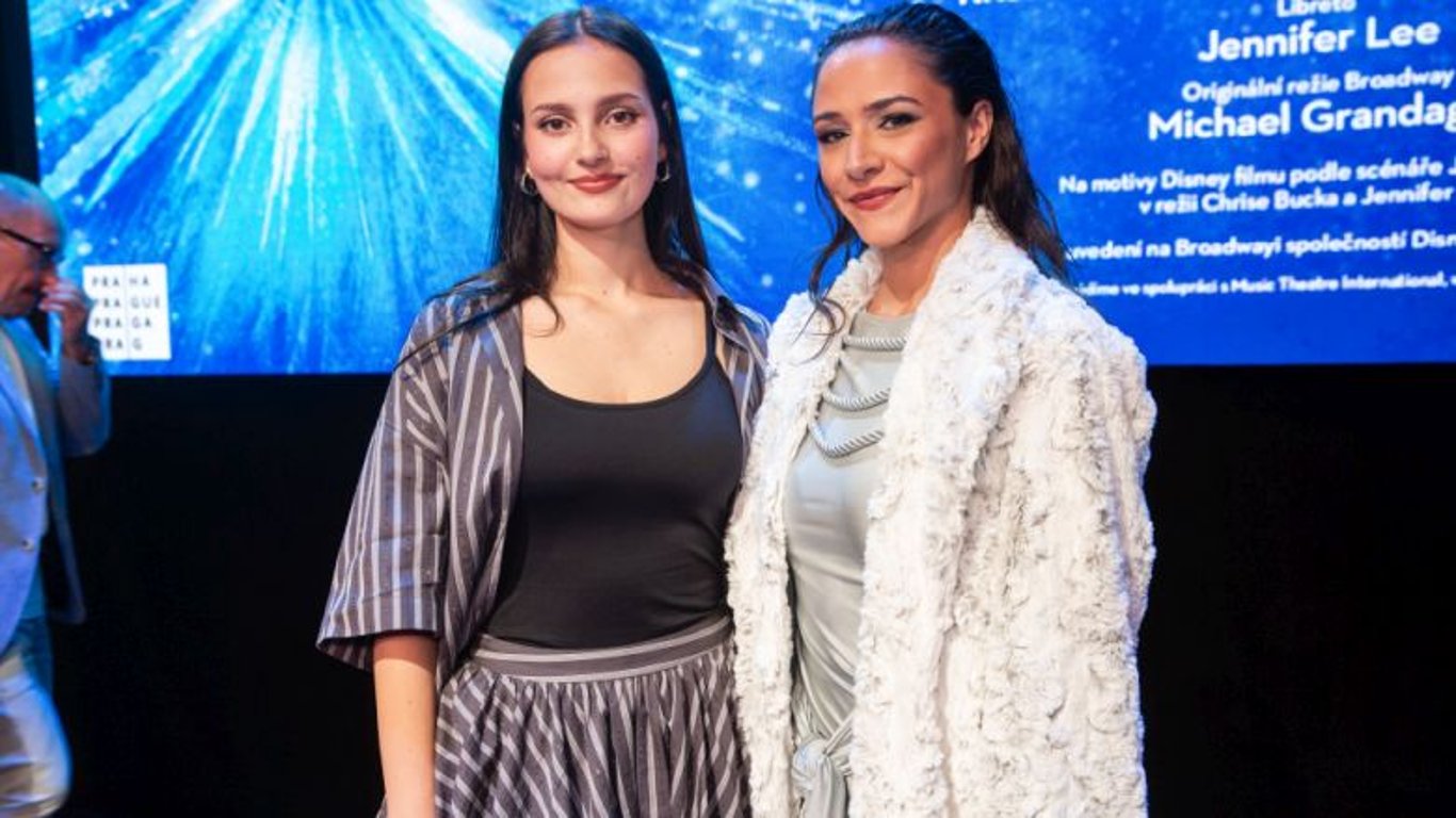 Eva Burešobvá a Ines Ben Ahmed