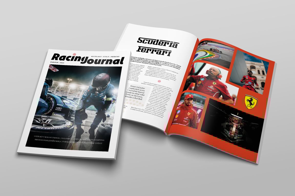 Vychází deváté číslo čtvrtletníku Racing Journal