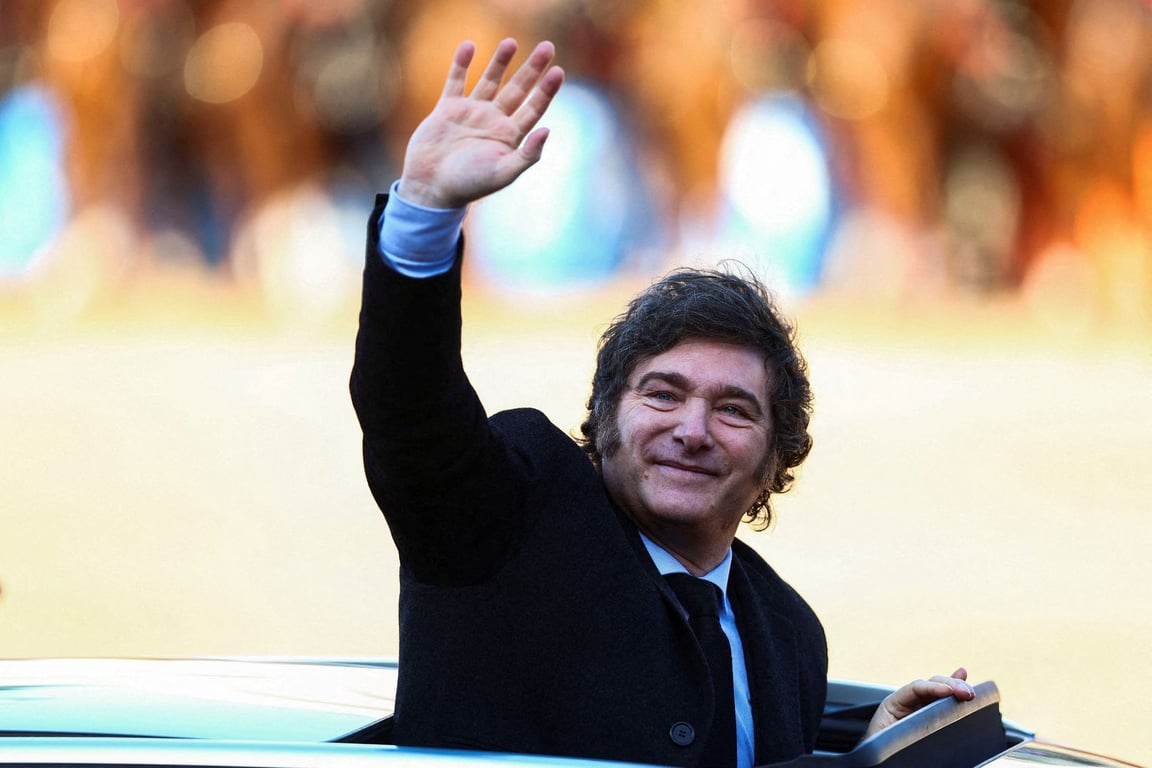 Volby v Argentině ovládl pravicový prezident Milei. Voliči si přejí tvrdší reformy