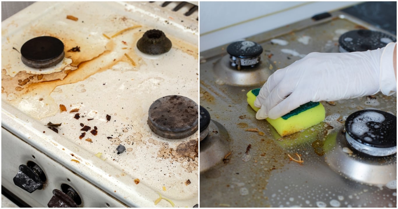 Sporák vypadal beznadějně, dokud nepřišla babiččina rada. Levný prostředek ho vyčistil a chrání před špínou