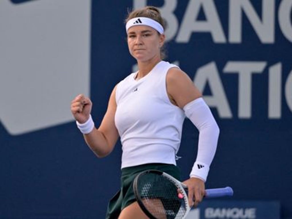 Žádná tenistka, to je umělkyně. Uzdravená Muchová v Montrealu nadchla nevídanou show