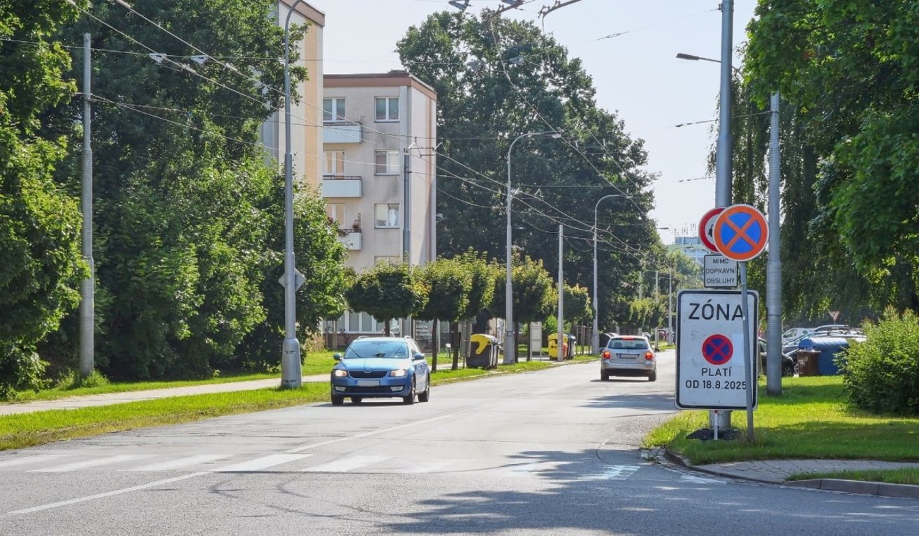Na hradeckém Slezském předměstí začala velká oprava frekventované Severní ulice