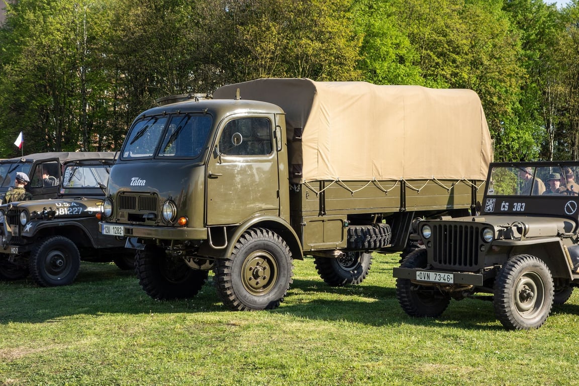 Kvičela, pištěla, ale projela nemožné. Tatra 805 učarovala armádě i cestovatelům