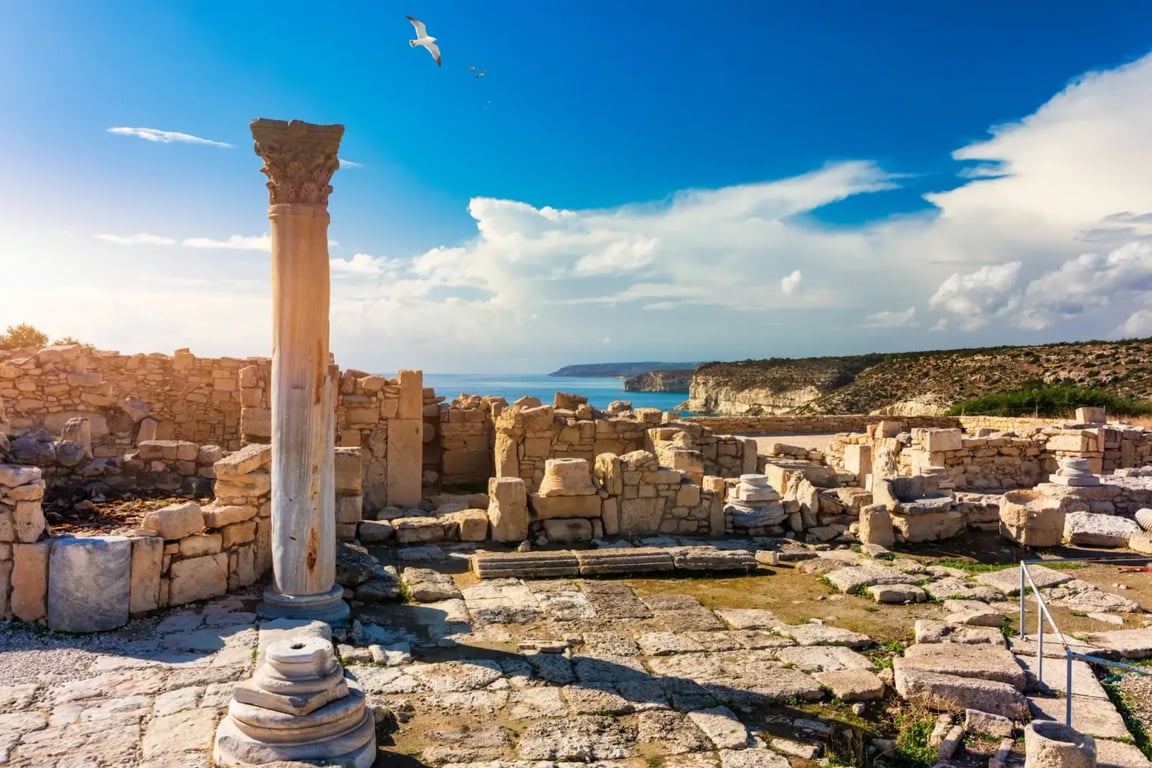 archeologický park Kourion, Kypr