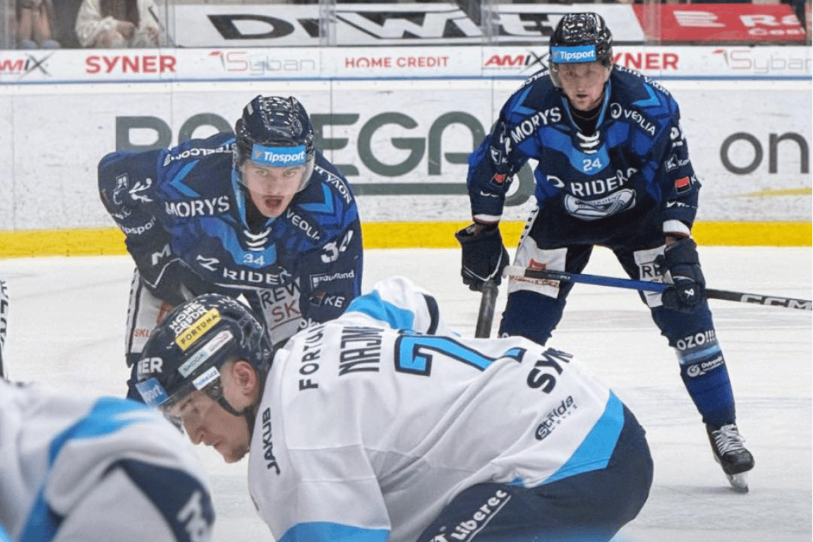 Hokejisté Vítkovic otočili zápas v Liberci, rozhodl kapitán Hrivík