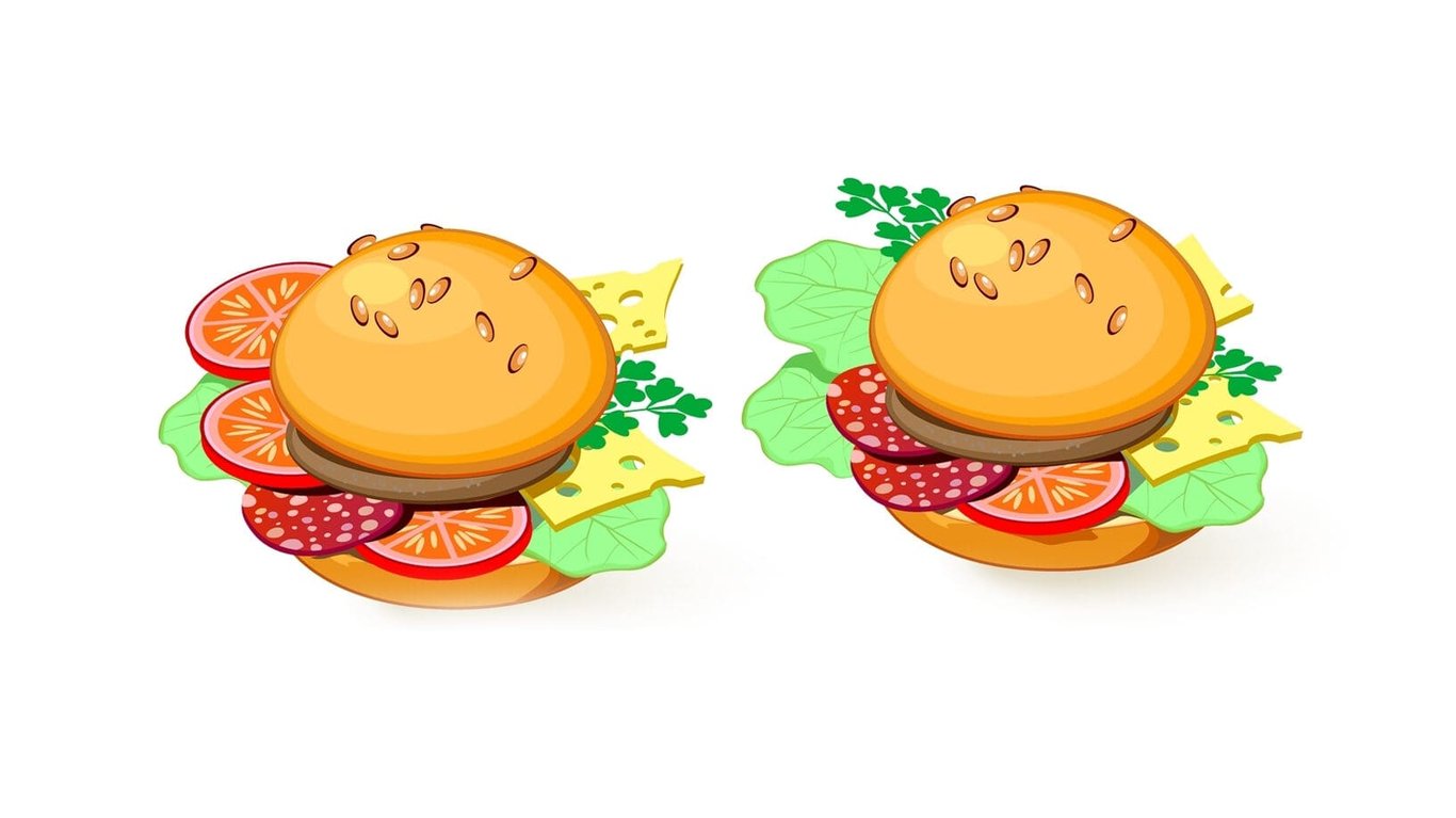 Milovníci burgerů zbystřete: Hledají se dva identické kousky, 90% lidí je nenajde