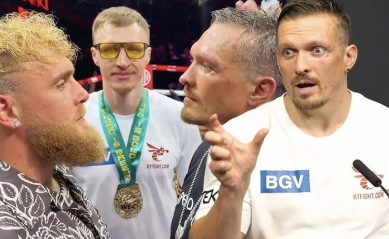 „Budu na tebe čekat v kleci.“ Boxerský král Usyk poslal Jakeu Paulovi drsný vzkaz