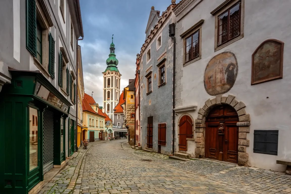 Ulice v Českém Krumlově