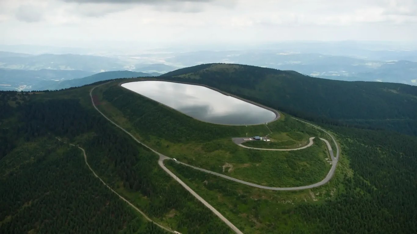 Hydroelektrárna Dlouhé stráně v Jeseníkách