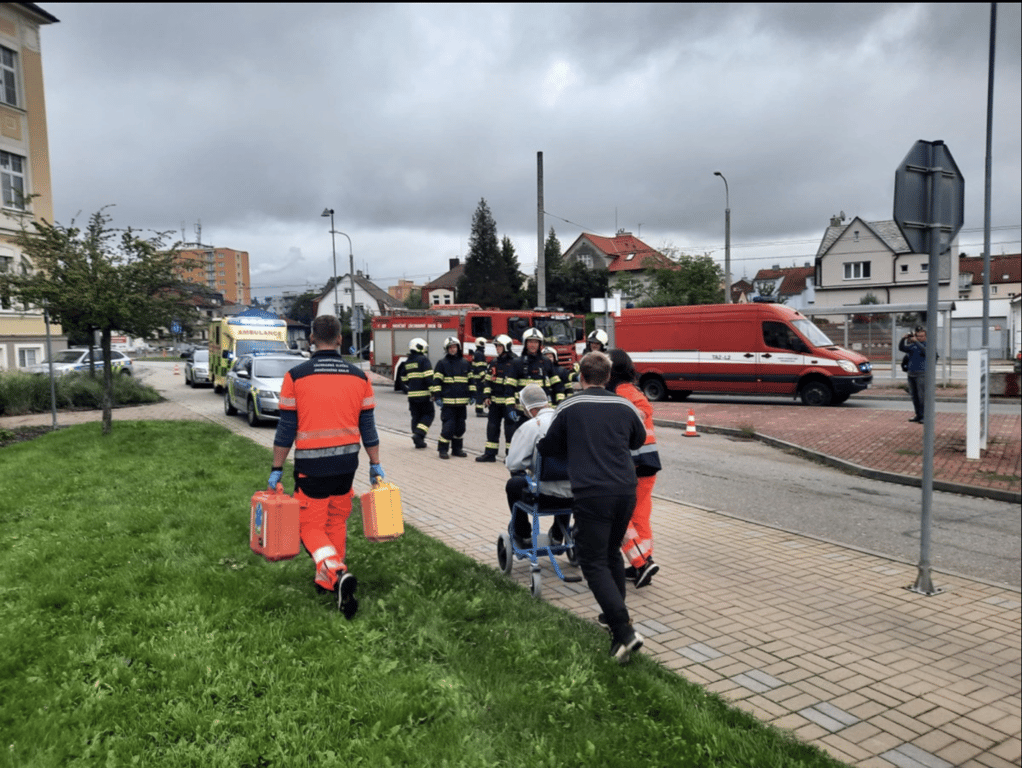 Policie v nemocnici nacvičuje zásah proti aktivnímu střelci