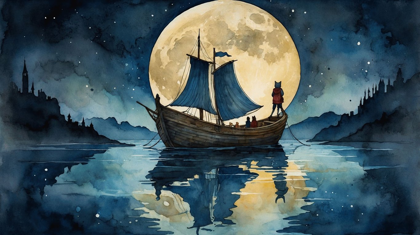 Pohádka o stříbrném moři a kocourovi Igorovi