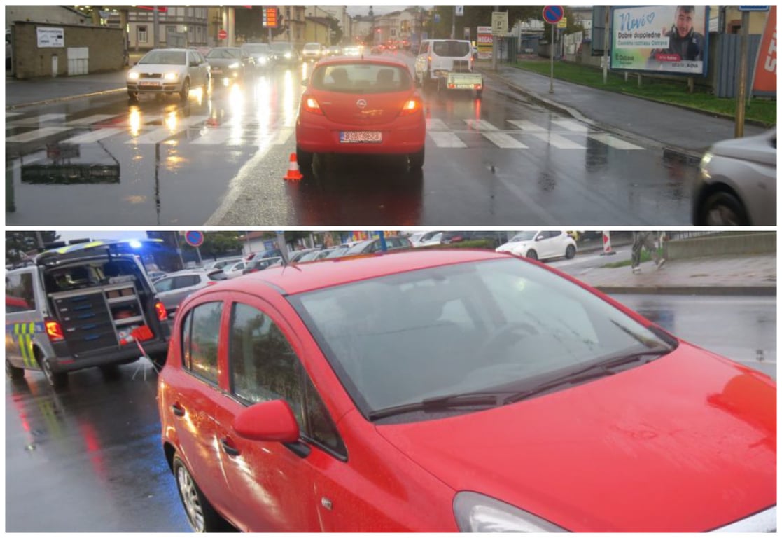 Policie šetří nehodu v Opavě. Hledá dva chodce a důležité svědky