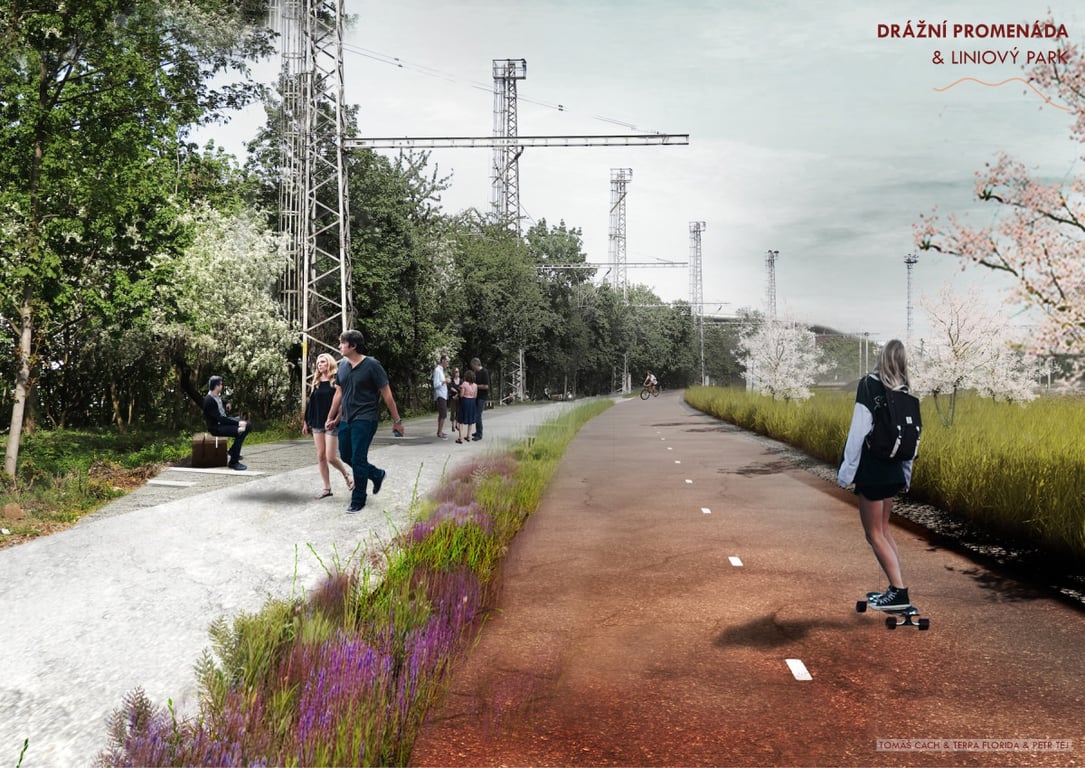 Další krok k realizaci drážní promenády v Praze 10. Město podepíše memorandum