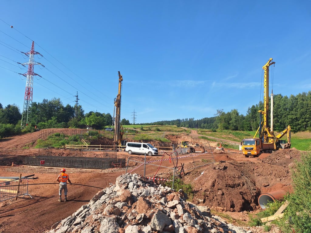 Obchvat Náchoda roste, už brzy začne ražení tunelu