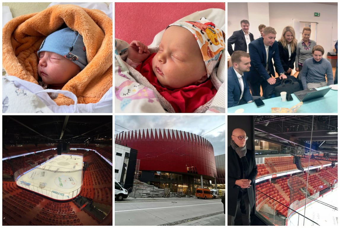 ŘÍJEN NA DRBNĚ: Volební zpravodajství, raritní porod dvojčat, Horácká aréna se otevřela