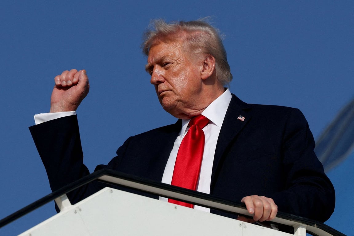 "Moc rád bych to udělal." Trump koketuje s myšlenkou na své třetí funkční období