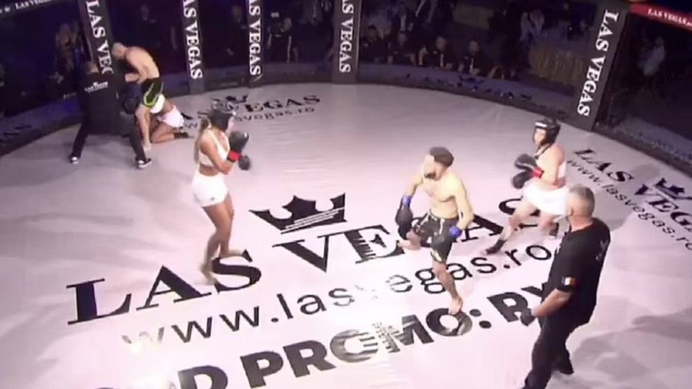 Kontroverzní MMA zápas pobouřil svět. Dva bojovníci bez ostychu mlátili trojici žen