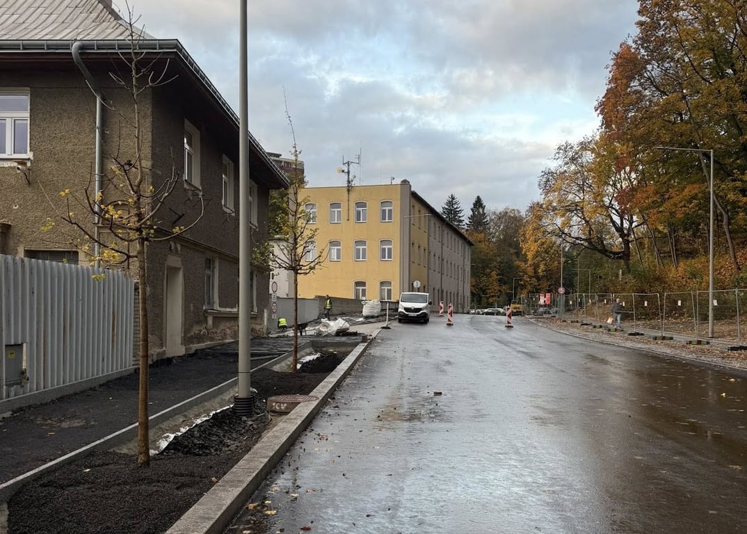 Liberec otevře Novou Pastýřskou na konci příštího týdne, půjde o novou silnici