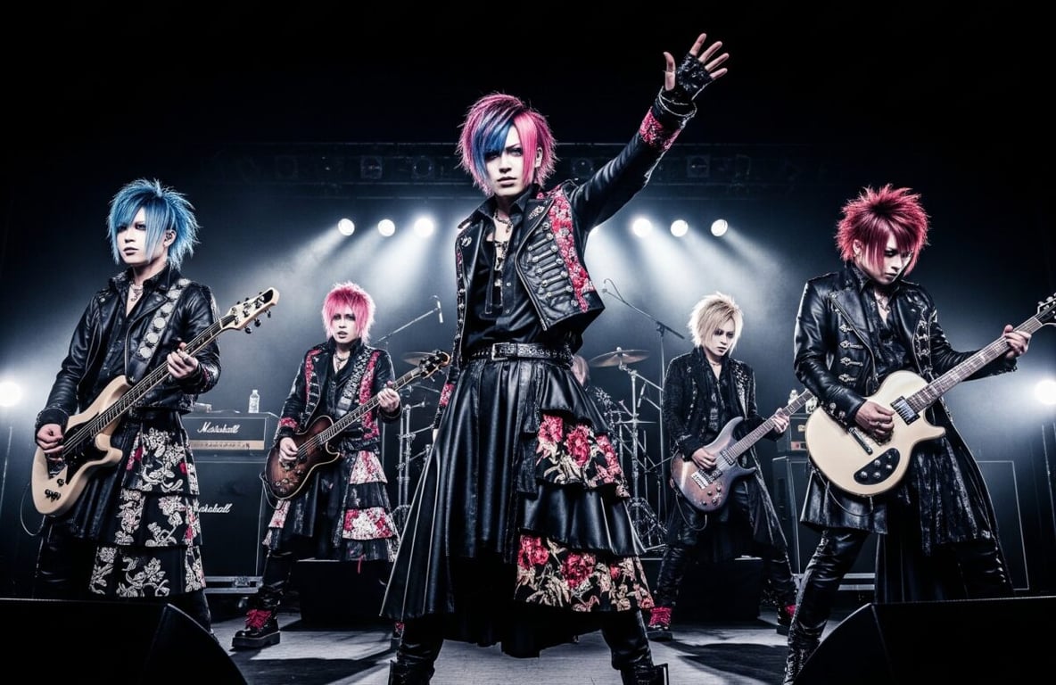 Extravagantní Visual Kei styl zasahuje i do hudby. Vybrali jsme kapely, které formovaly tento netradiční hudební žánr