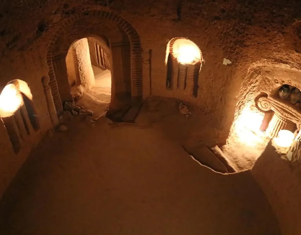 Podzemní muzeum v Arinj 