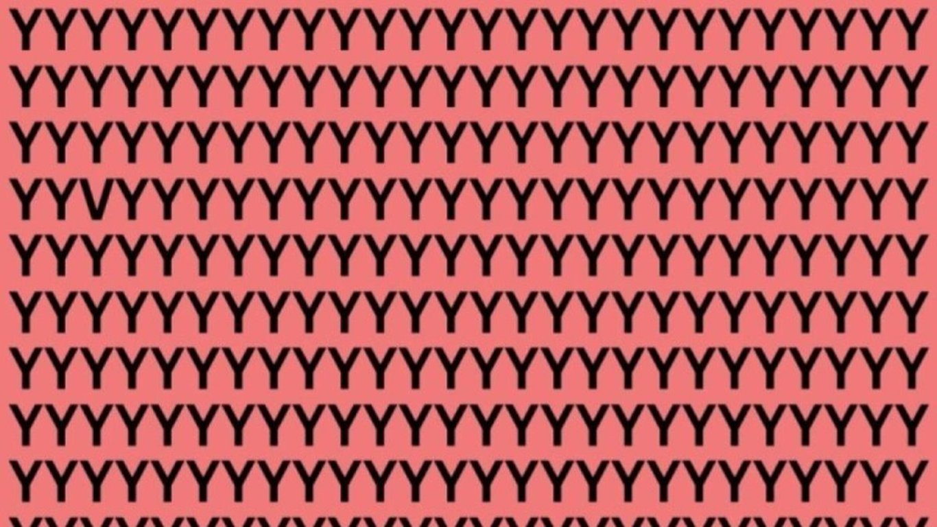 Vetřelce mezi písmeny Y dokáže najít jen absolutní génius