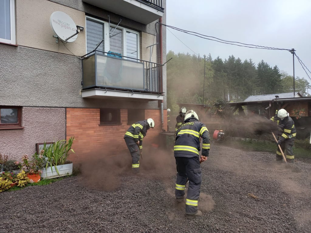 Uskladněné uhlí může způsobit požár, hasiči vyzývají k pravidelným kontrolám