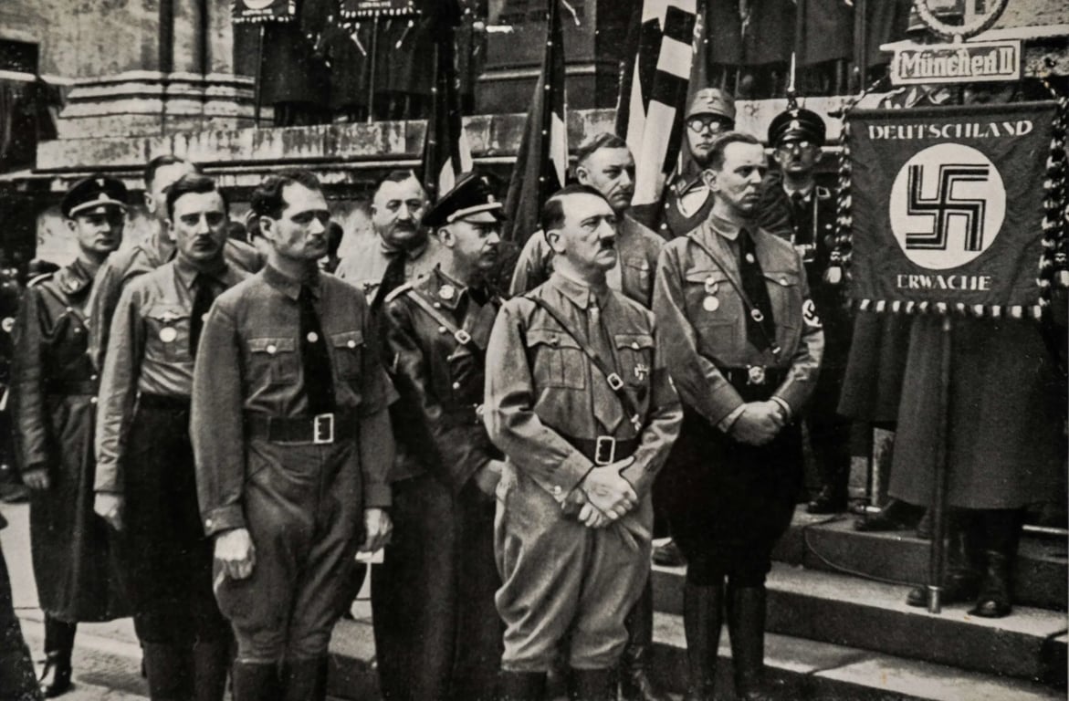 Nacisté v čele vs Hitlerem