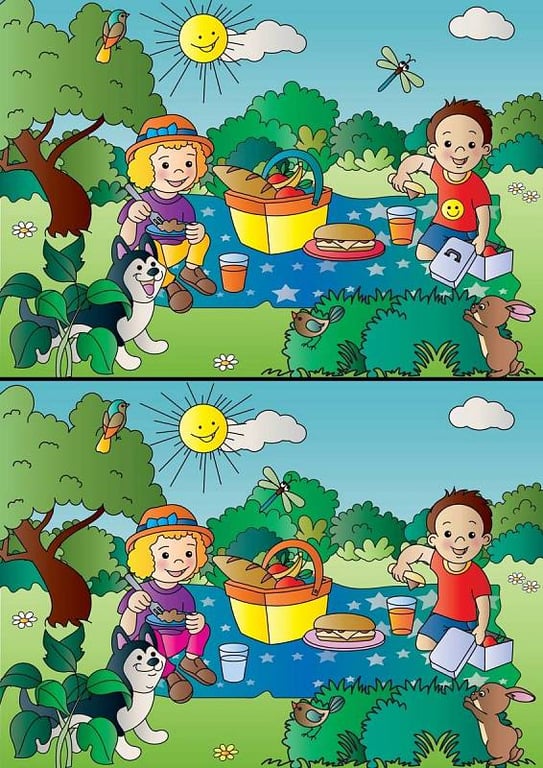 Najdi 10 rozdílů.