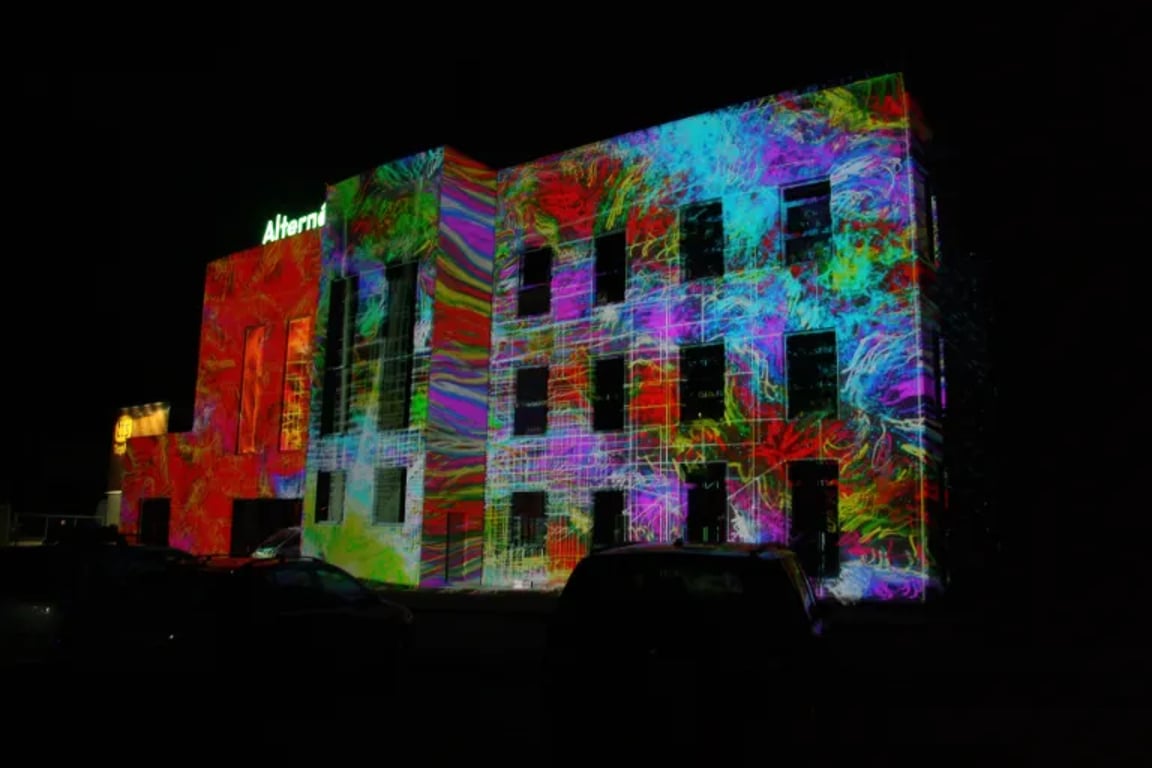 videomapping trebic