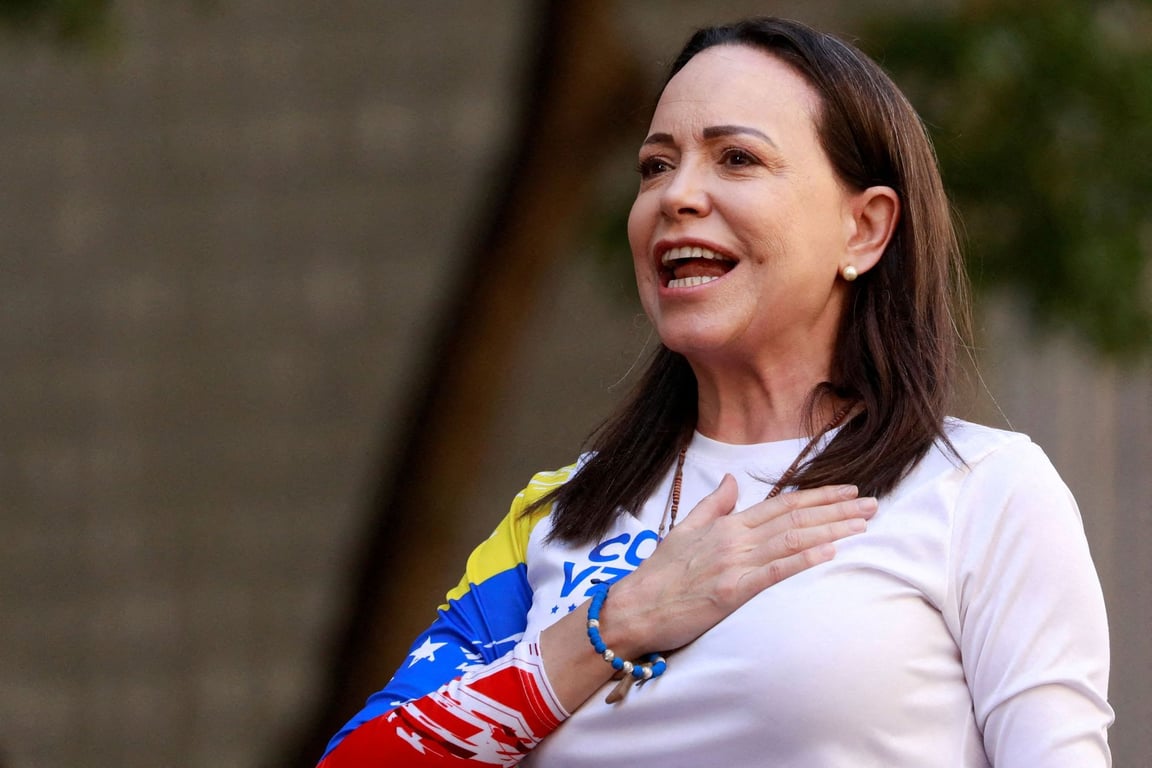 Nobelovu cenu za mír dostala venezuelská opoziční politička Machadová