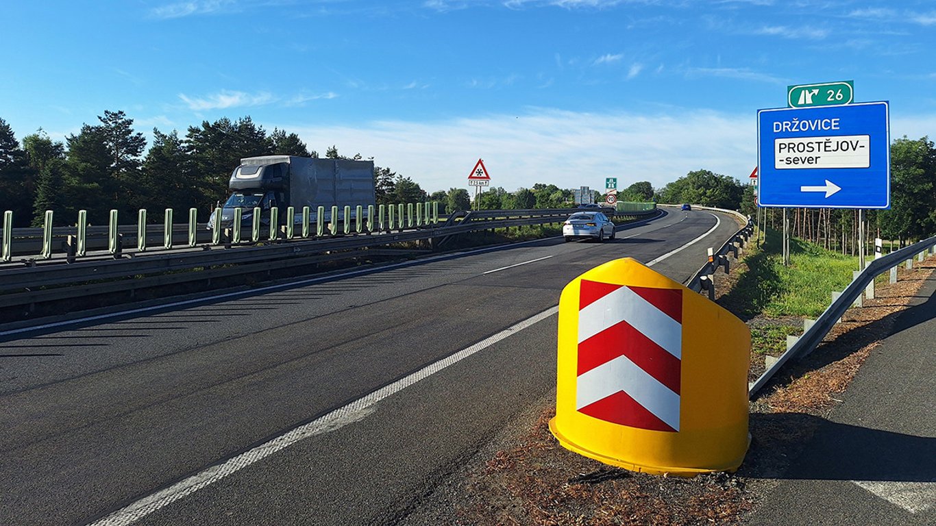 Oprava mostů přiškrtí vytíženou D46 v Prostějově, omezení potrvá zhruba měsíc