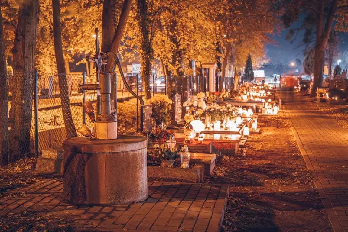 Alkohol je na hřbitovech zakázaný 