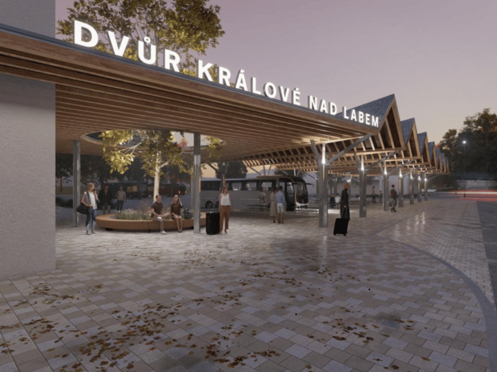 O stavbu nového autobusového terminálu ve Dvoře Králové mají zájem tři firmy