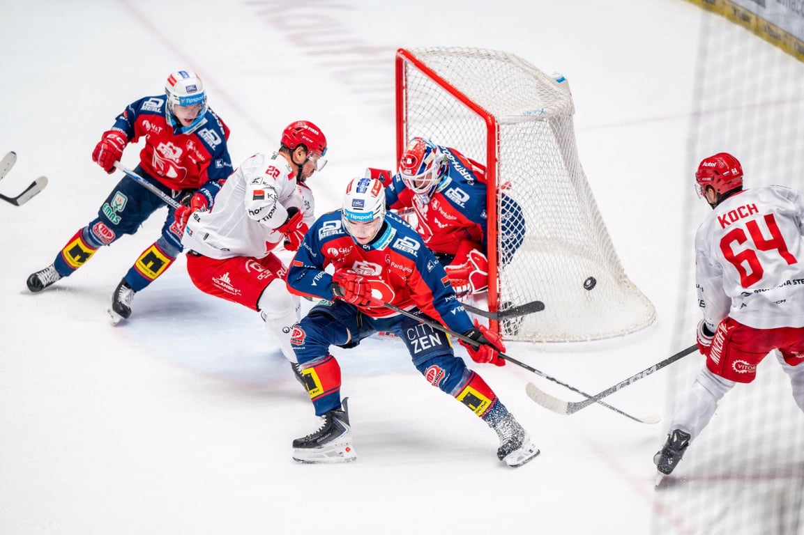 Oceláři poprvé doma nebodovali, podlehli Dynamu 2:4